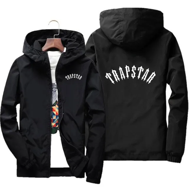 Sleeveless Jacket Black Trapstar Hoodie