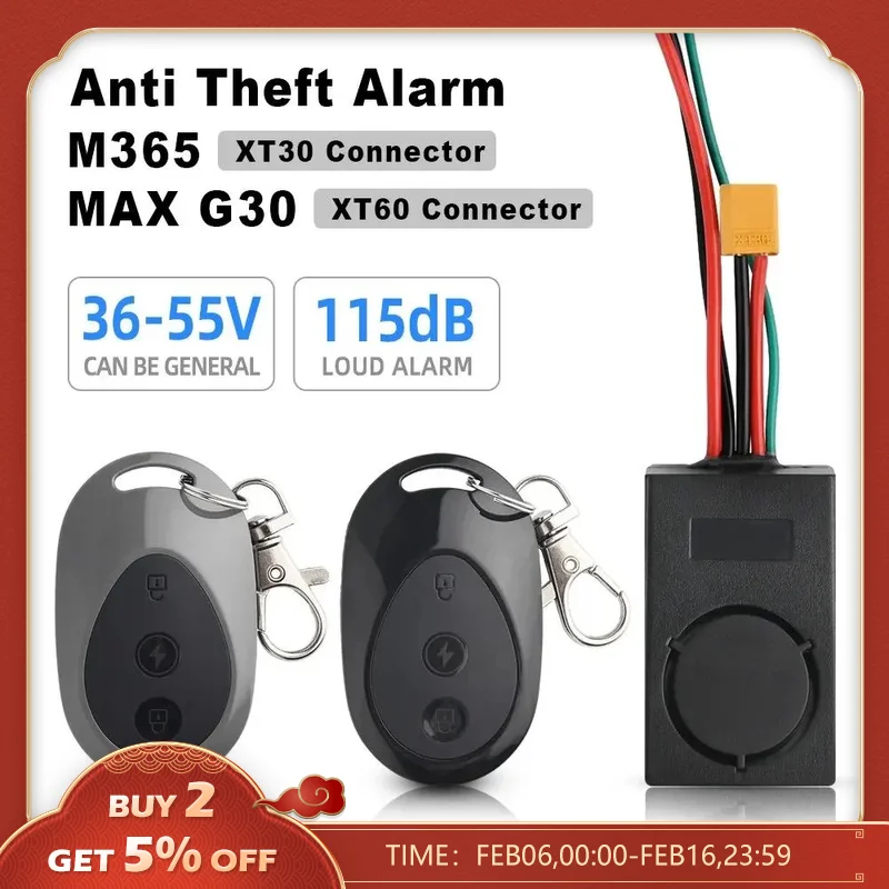 Antifurto Telecomando Lound Alarm Per Xiaomi M365 1S Pro Pro2 Per Ninebot Max G30 G30D Sostituzione Dispositivo Scooter Elettrico