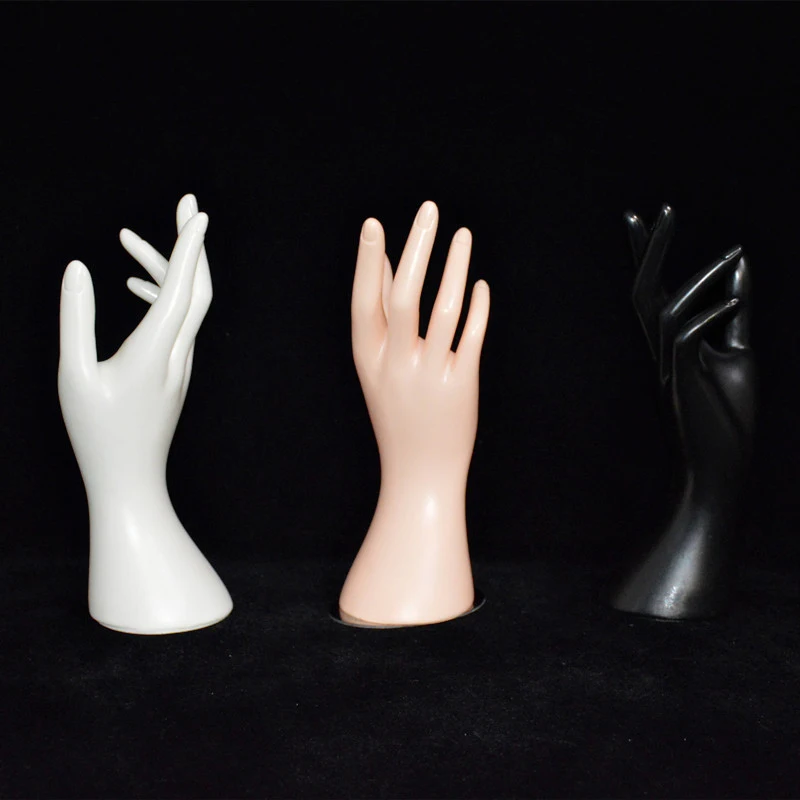 

Mannequin Hand Finger Ring Display Model Glove Ring Bracelet Bangle Jewelry Display Stand Holder
