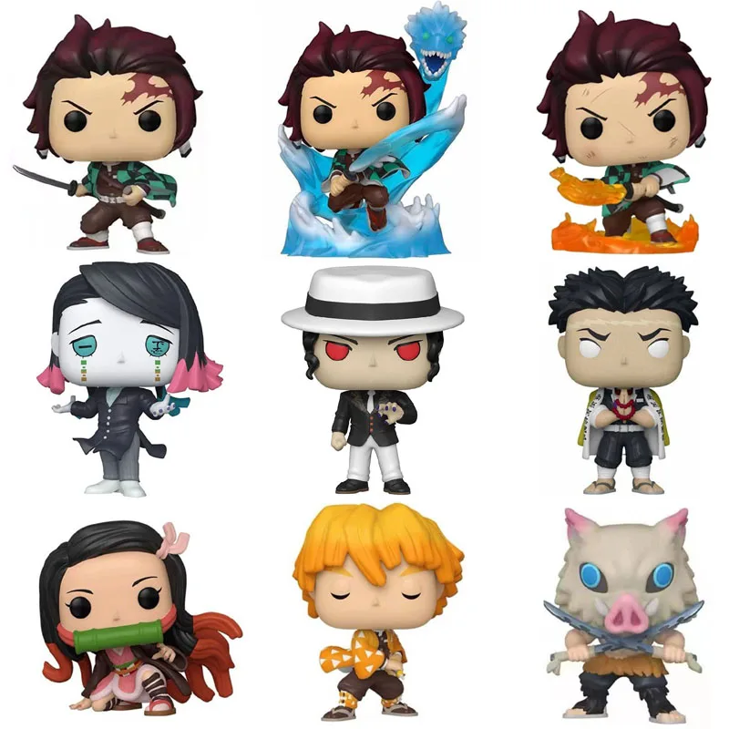 

Фигурка аниме «рассекающий демонов», светящиеся экшн-фигурки камадо танджиро, иносукэ, подарок для детей, коллекционная игрушка