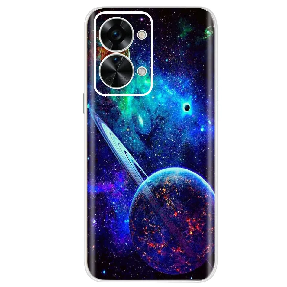 Stylish Painted Soft Silicone Clear TPU Phone Case Cover with Bumper Protection