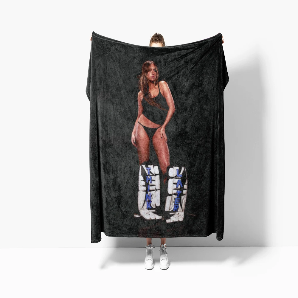 130x150cm Vintage Tate Mcraes Singer 100% Cotton Blanket Merch Home Decorative Pop Music Tour Throw Blankets Warm Fleece 2
