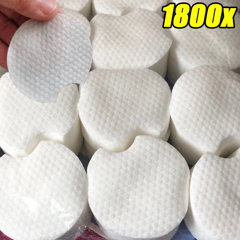 Cotton Makeup Remover Pads for Facial Cleansing