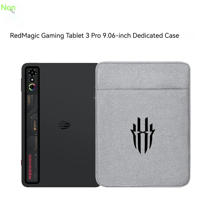 Enhanced Gaming Tablet Shockproof Carry Case - 9.06 Portable Protective Sleeve with Zipper Pouch