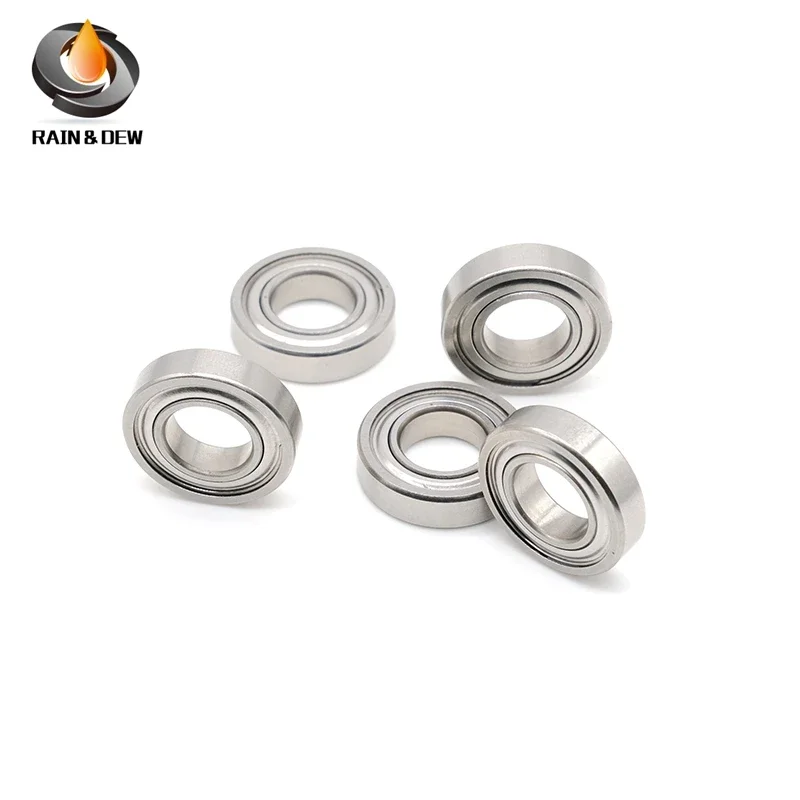 Ceramic Bearing 15x21x4 mm ABEC-7 S6702ZZ CB Stainless Steel Hybrid Without Grease Fast Turning 1Pcs