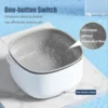 Large Capacity, Efficient Vegetable and Fruit Ultrasonic Washing Machine - Kitchen Appliance Food Grains Purifier Bucket 5
