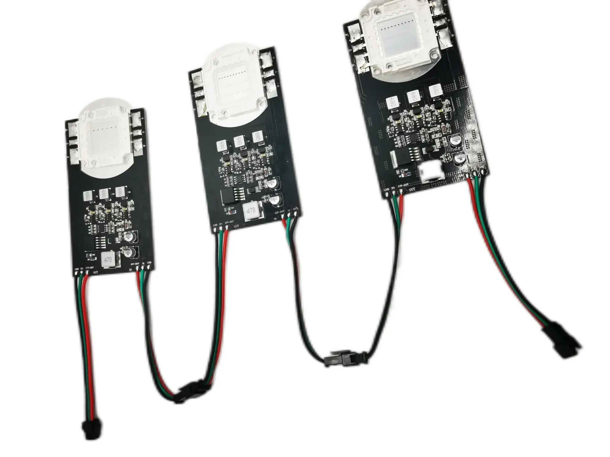 WS2811 high power 20W/30W led pixel module; DC12-24V RGB addressable full color high power module; for pixel flood light