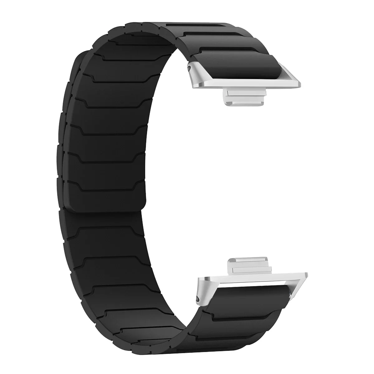 ตัวเลือกสินค้า สายซิลิโคนแม่เหล็กสำหรับ Mi Band 9 Pro 8 Pro รัดข้อมือระบายอากาศได้