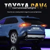 1: 24 Toyota RAV4 Key Edition Alloy Car Model, Sound and Light Power Simulation Car, Boys' Toy Pendant, dropshipping 5