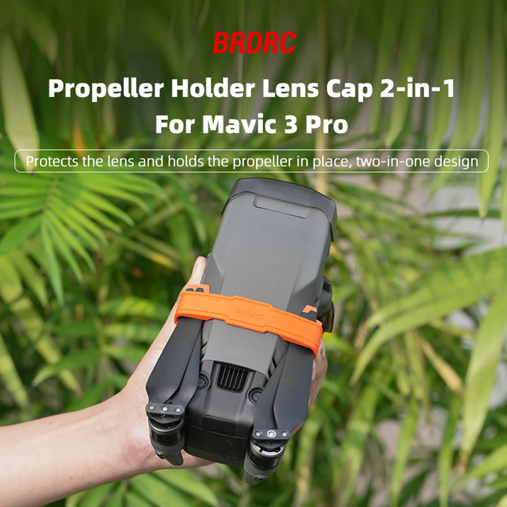 Silicone Gimbal Protection Shell Protective Case Propeller Chassis Protective Cover Bundle Propeller for DJI Mavic 3 Pro
