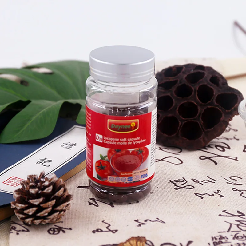 Lycopene soft capsules maintain hormone balance enhance immunity protect vision improve skin health health food