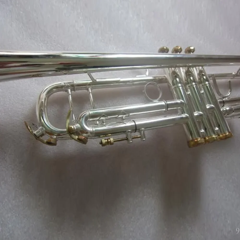 銀製　トランペット(LADE) LT197S-99 C Trumpet Silver Plated Music Instruments Trumpets