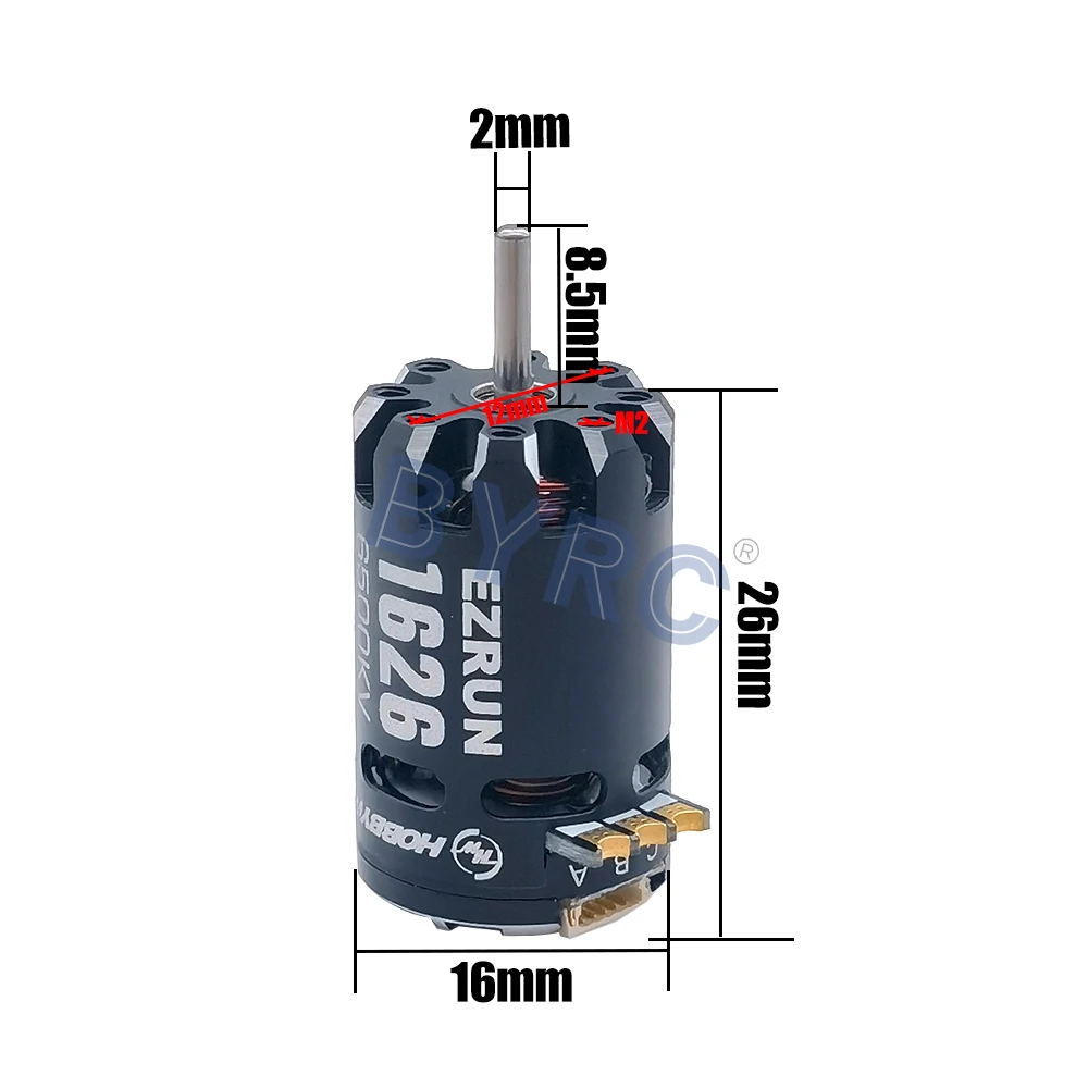 Hobbywing 1/28 EZRUN 1626  귯ø , MINIZ MINIRC 帮Ʈ RC, 3500KV, 5000KV, 6500KV
