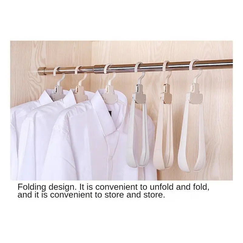 1~10PCS Multi-function Hanger Travel Necessities One Second Clothes. No Trace Simple Household Home Supplies Portable Hanger 5