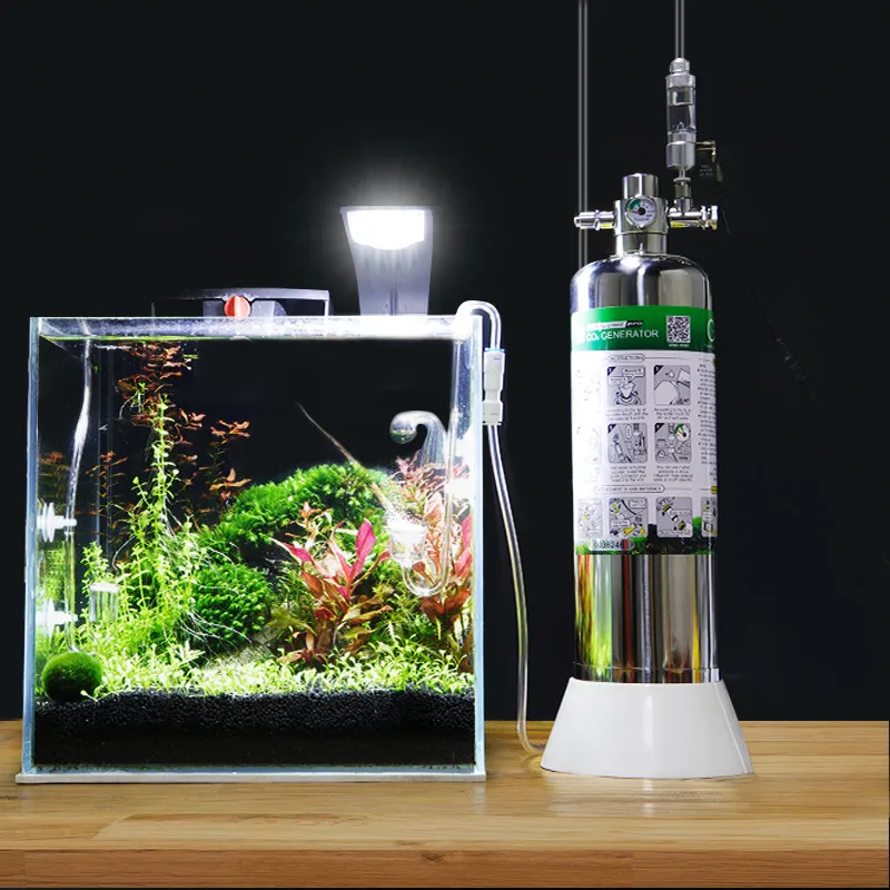 

Комплект системы генератора CO2 DIY, аквариумные цилиндры из нержавеющей стали CO2, реактор углекислого газа для растений, нано-резервуар D601 D601S