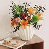 Ceramic Vase Sea Shell Shape Floral Arrangement Accessories Shell Flower Vase Room Terrarium Decoration Home Tabletop Ornaments 4