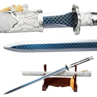 ⁦سيف كاتانا الساموراي الياباني الأصلي (صناعة يدوية) | Authentic Handmade Japanese Samurai Katana⁩ - الصورة ⁦2⁩