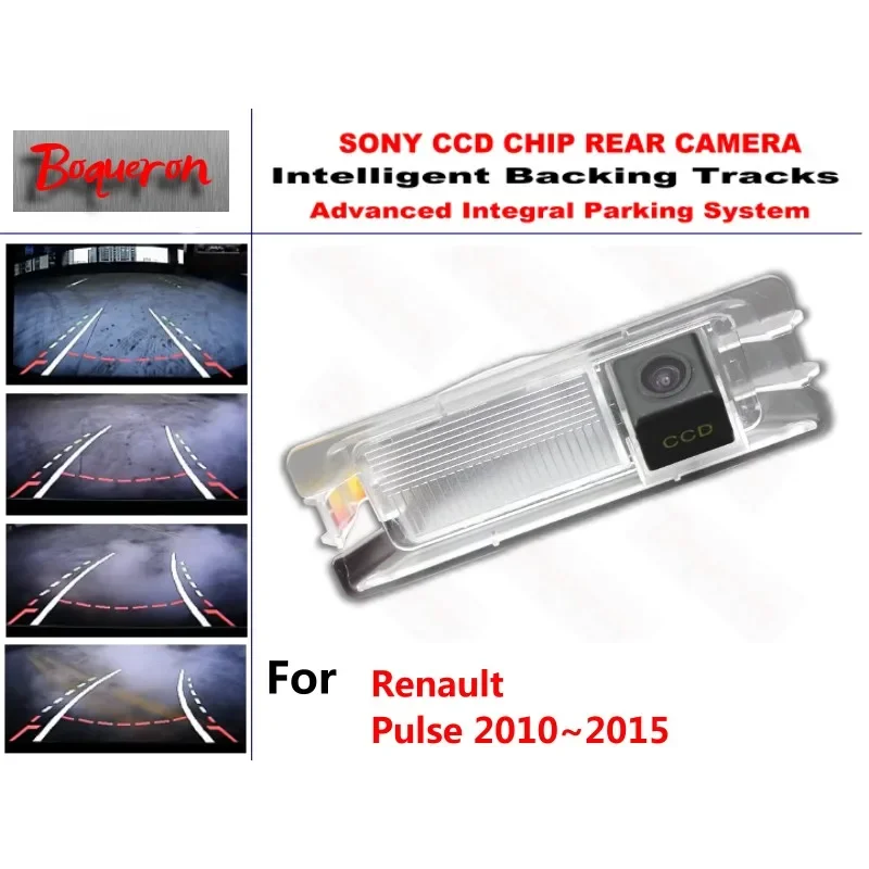 

for Renault Pulse 2010~2015 CCD Car Backup Parking Camera Intelligent Tracks Dynamic Guidance Rear View Camera