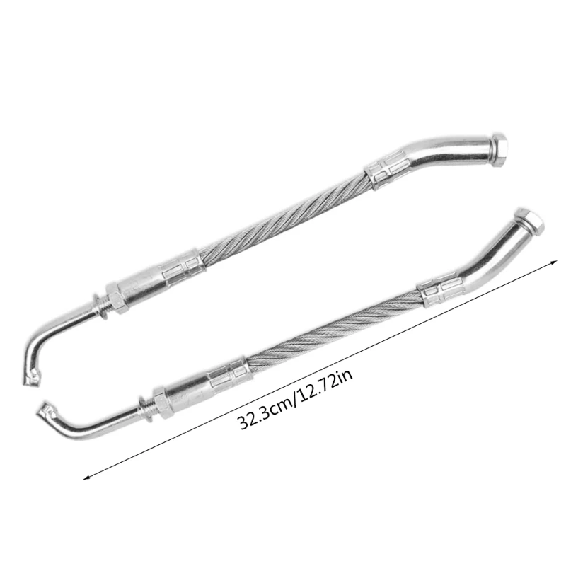 Snowmobiles Ice Scratchers는 후진 및 비 후진 기어 장착 트랙 트럭에 적합한 오른쪽 및 왼쪽을 대체합니다.