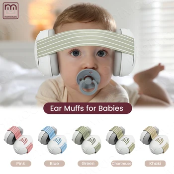 Set Regalo di Protezione per le Orecchie per Neonati, Cuffie Portatili per la Riduzione del Rumore per Neonati e Bambini