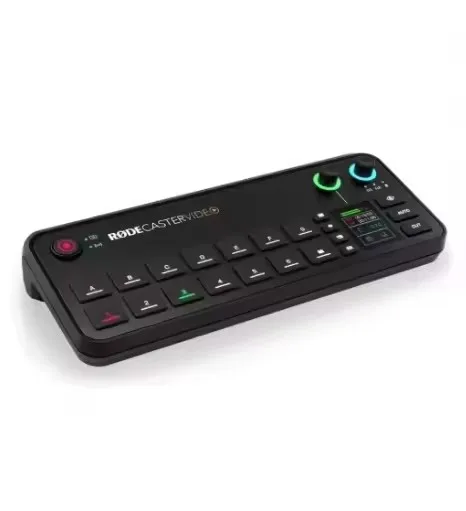 RODE RODECaster Video All-in-One Production Console Switcher with Integrated Audio Mixer 4 x HDMI-compatible & 2 x USB-C Inputs