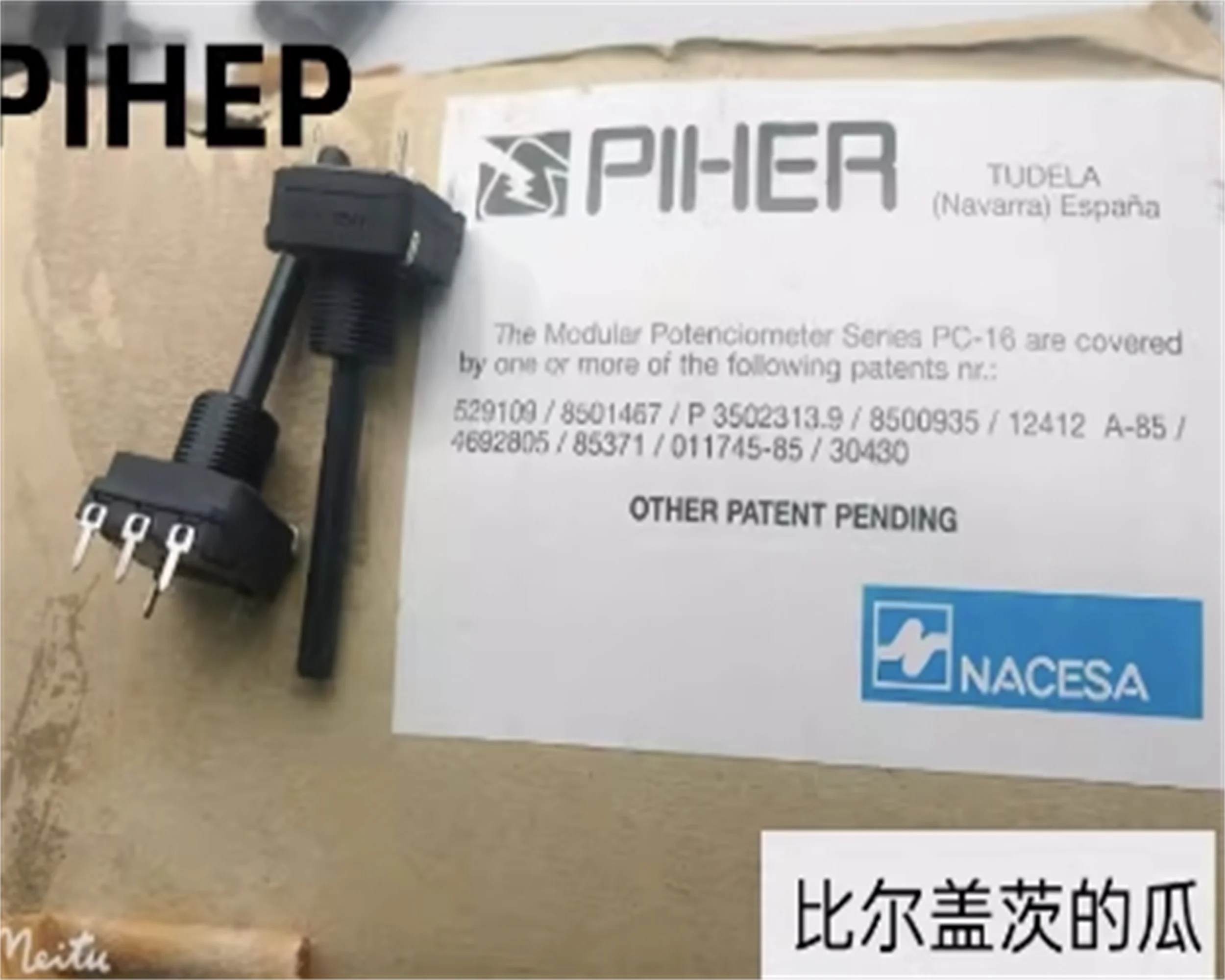 1 PCS Spanish PC16SV-10IP03-103A1010-TA plastic sealed precision single potentiometer A10K