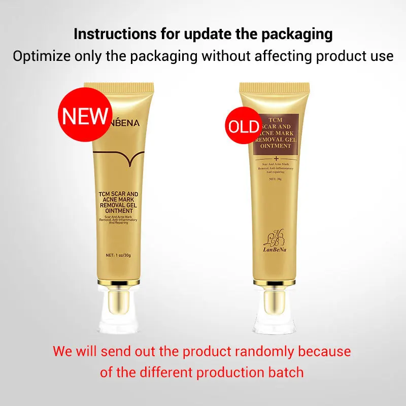 Acne Scar Cream Cream Repair Acne Spots Treatment Whitehead Stretch Marks Whitening Gel Skin Care Gel 30g