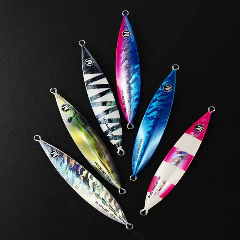 Ecooda Online E series M-lolligo Slow Pitch Jigs Lure 60g/80g/120g/160g/200g/360g Saltwater Fishing Jigging Lure Metal