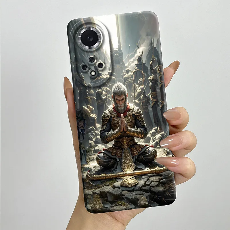 Soft Silicone Sweet Painted Protective Back Cover - Cute Printed Phone Case