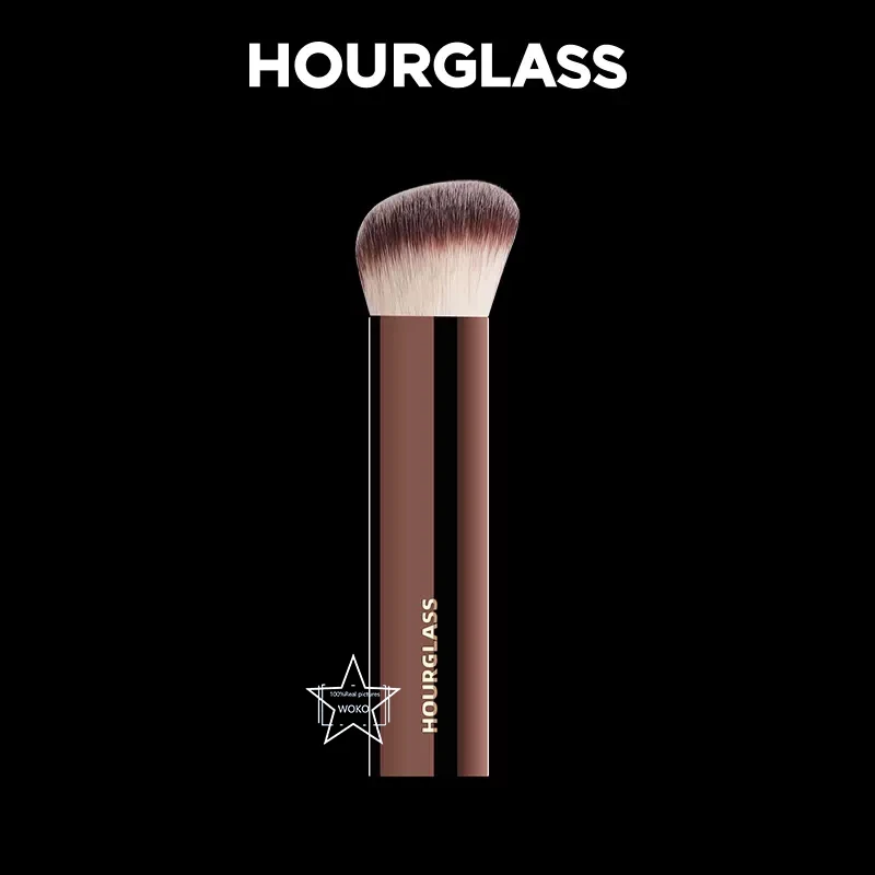 

1pc Hourglass Makeup Brushes - Seamless Finish Soft Synthetic Hair Foundation Liquid BB Cream Blush Cosmetics Makeup Brush Tool
