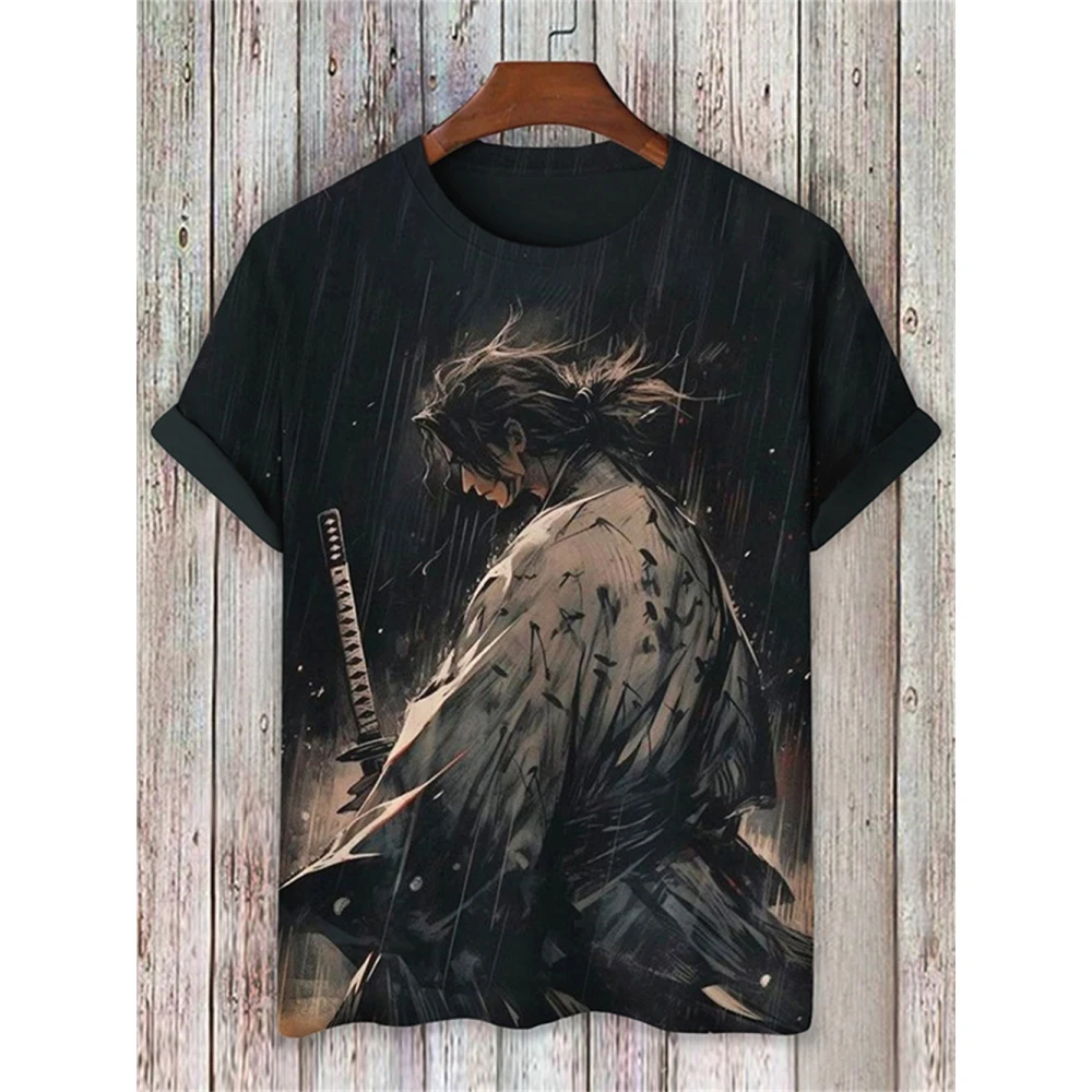 

Men's T-Shirt Casual Fashion 3d Print Short Sleeved Summer Retro T-Shirt For Men Clothing Street Breathable T Shirt Top Tee