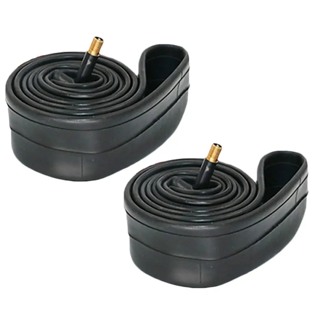 

2 Pcs 20" x 1.75/1.95/2.125 Schrader Valve Bicycle Inner Tubes Bike Tubes