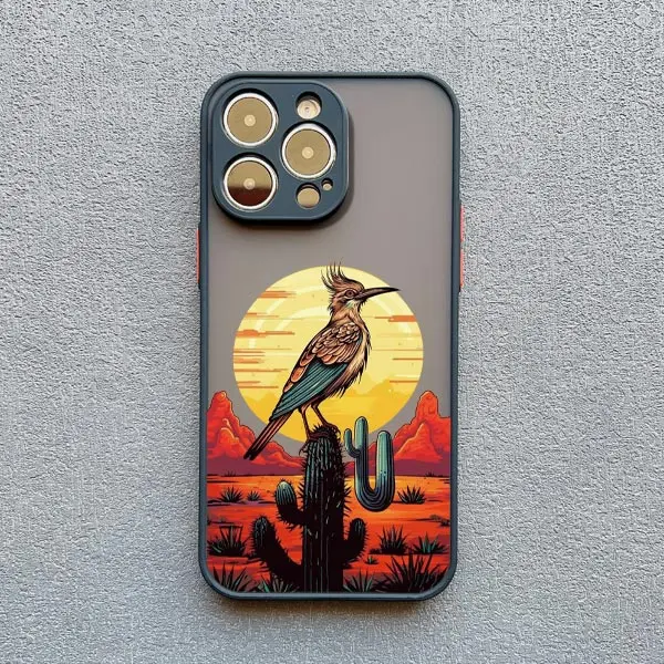 Tiermotive Hirsch Bär Pfau Matt Handyhülle für iPhone 17 16 Pro Max 15 14 13 12 11 Pro Max 13 12 Mini 15 14 Plus XS XR X Schutzhüllen ﻿ – Detail 6