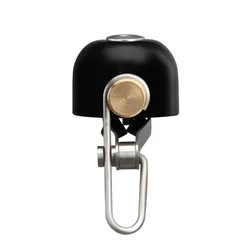 Vintage Brass Bicycle Bell with Clear Loud Sound (Matte Black)