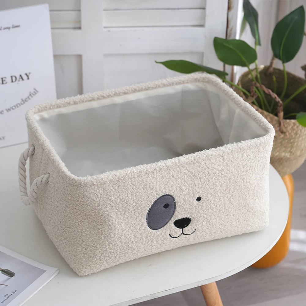 Plush Pet Storage Basket 2