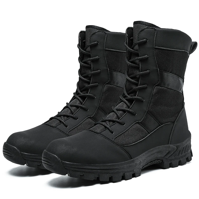 

Comfortable Army Boots Men Military Boots Special Force Sneakers Non-slip Desert Tactical Boots High Ankle botas militares hombr