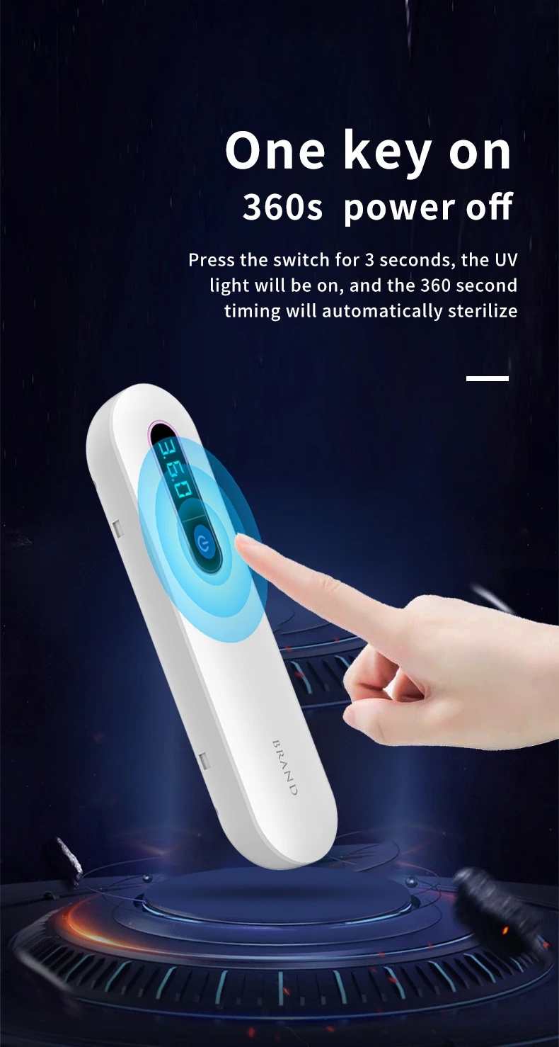 Mini Stérilisateur UV Portable Sur USB - Idéal Pour Désinfecter Tes Affaires Partout !