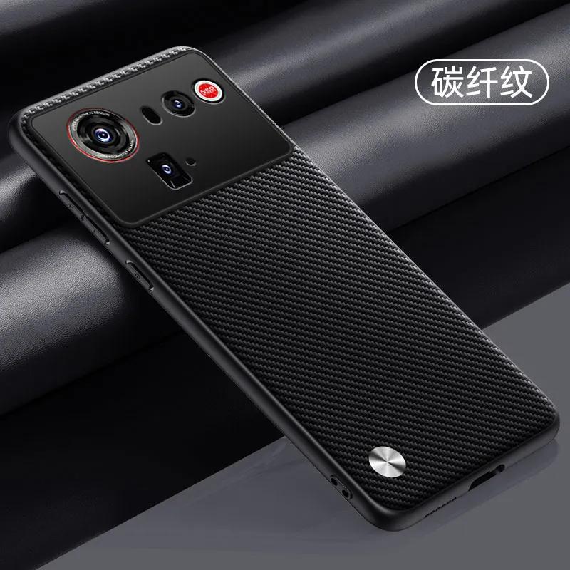 ZTE Nubia Z80 Ultra Premium Plain PU Leather Shockproof Protective Cover