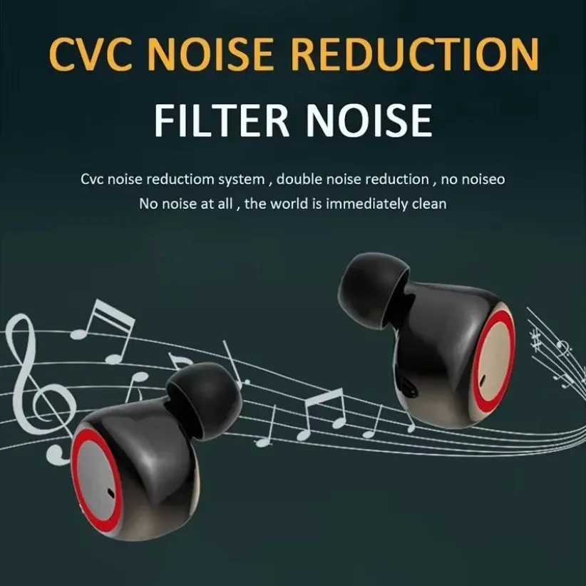 Y50 TWS Bluetooth Earphones Wireless Headset IPX7 Waterproof Deep Bass Earbuds True Wireless Stereo Headphones Sport Earphones 5