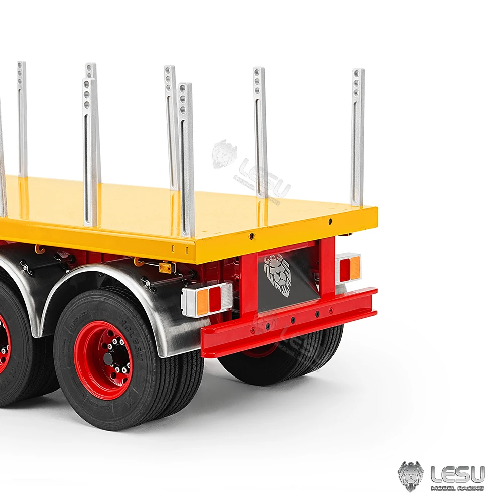 LESU Tamiya 1/14 Truck Semi-trailer Model 20 feet 40 feet 4