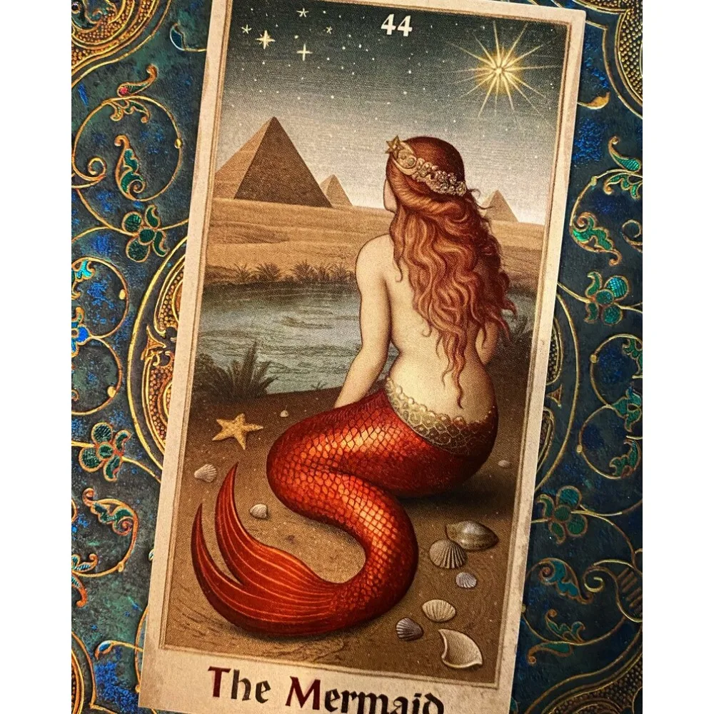 6*12cm The Zammer Twins 1st Edition Oracle Deck 50 Pcs Cards 2