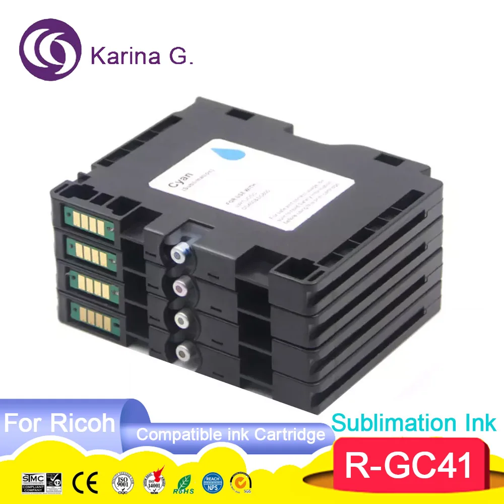 Sublimation ink cartridge Compatible for GC41 Suit for For  SG 3110DNw/3110SFNw/