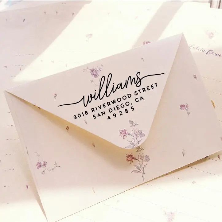 Personalized Logo and Text Self inking Stamp custom your own design company logo Customized Photosensitive Seal ink Stamp self inking stamp