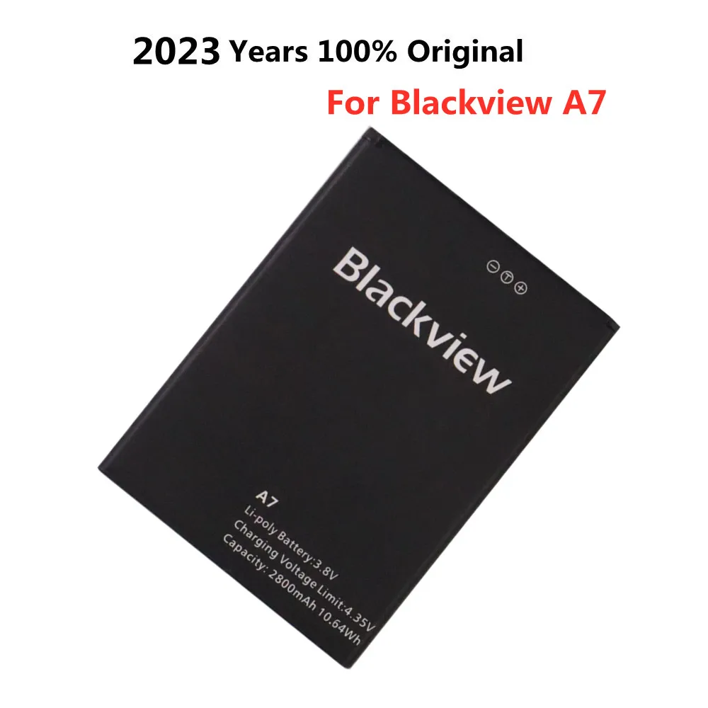 

2023 оригинальный 2800 мАч для Blackview A7 BV A7 умная фотобатарея оригинальный сменный литий-полимерный аккумулятор батарея