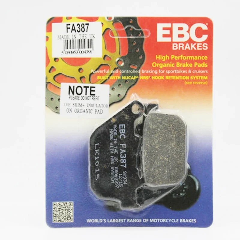 Pastillas De Freno Traseras EBC FA146 Para Suzuki GSX1100 G Y VX800 – Orgánicas Sin Amianto