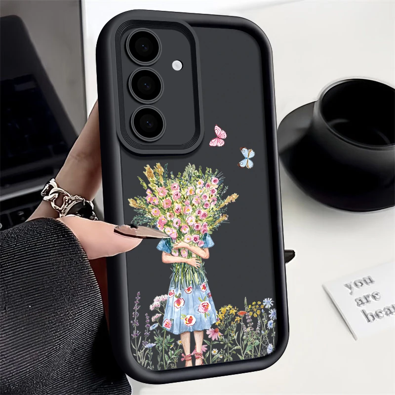 Floral Design Protective Phone Case