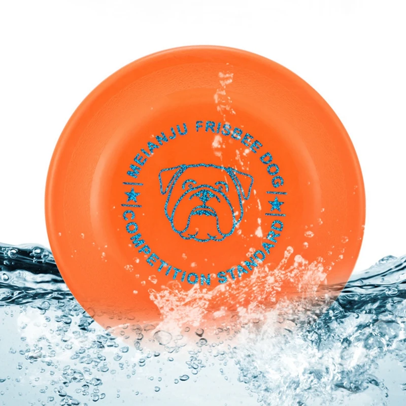 Standard Competition Pet Dog Flying Discs Funny Dog Toy Training Flying Discs Interactive Bite Resistant Silica Gel Soft Toys 5