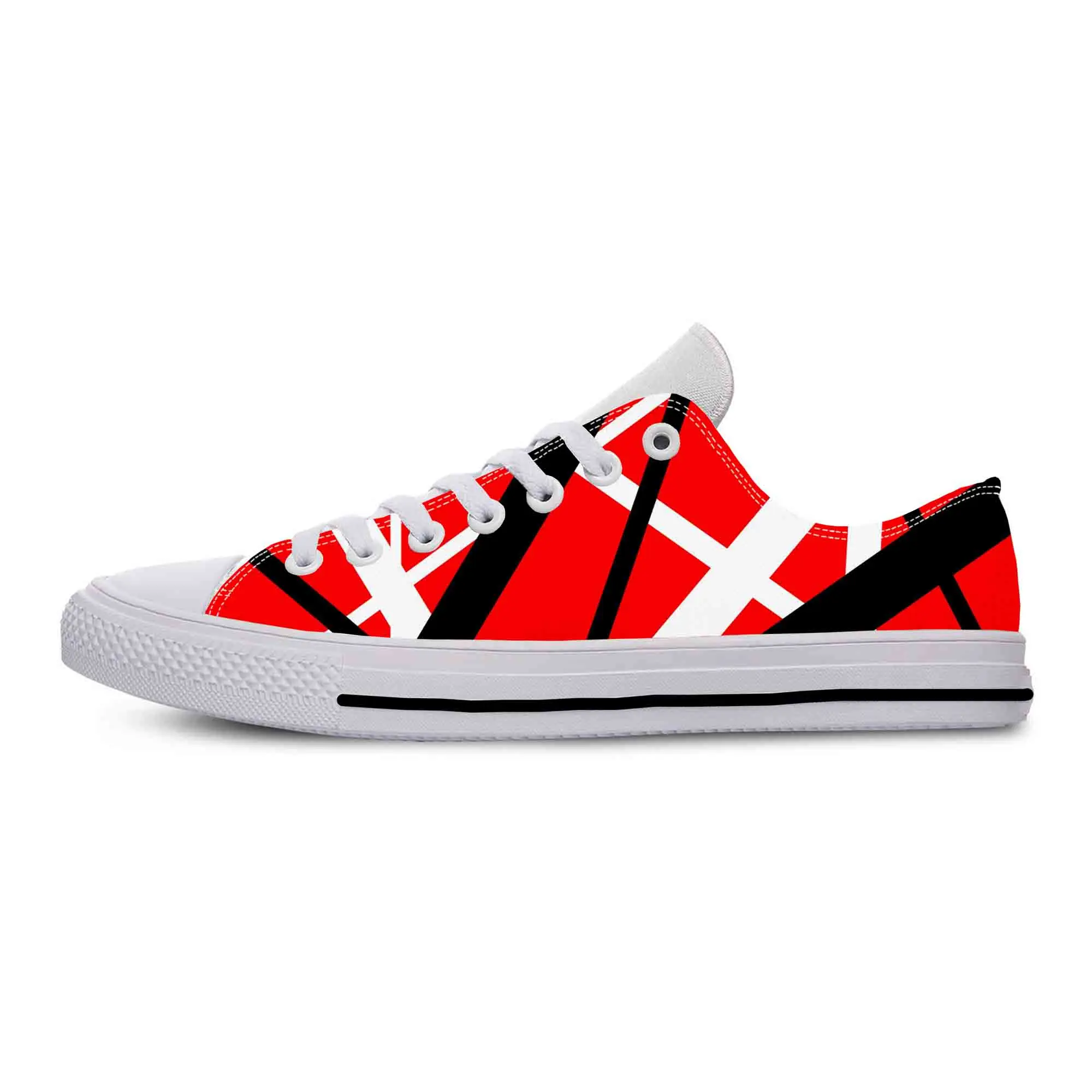 Casual Shoes EVH 5150 Stripes Guitar 3D Print for Men Women