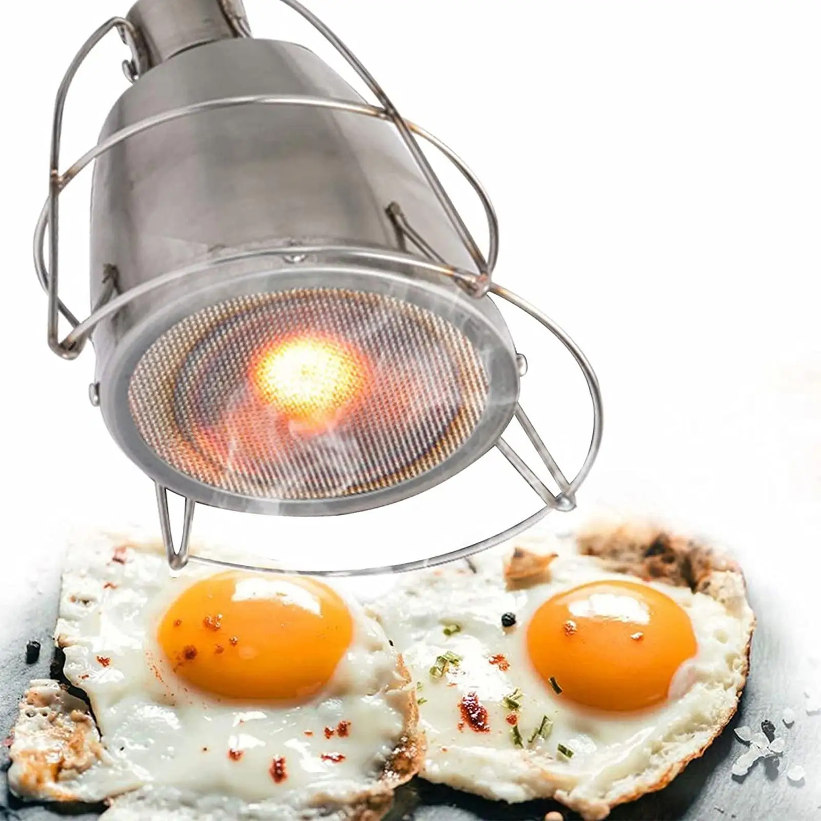 Steel Culinary Torch Attachment Multi-Function Chef Cooking Torch for Steak