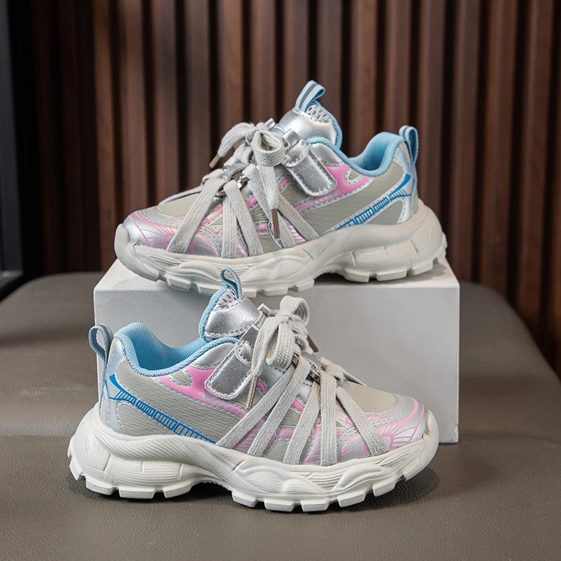 Kids Casual Platform Sneakers for School Sport